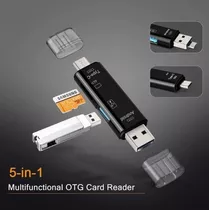 Lector De Memoria 5 En 1: Micro Usb Micro Sd Tf Usb 2.0 3.0