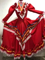  Vestido Típico Regional Mexicano De Jalisco