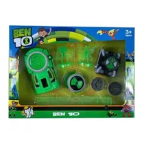 Conjunto De Projeção Ben10 + Relógio De Brinquedo Sonoro