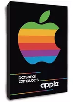 Cuadro Moderno De Apple Mac Y De Informatica Estilo Vintage