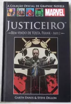 Hq Justiceiro Bem Vindo De Volta 2 - Capa Preta Salvat 