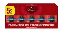 Desodorante Old Spice Fresh En Barra 5 Piezas De 50 G C/u Fragancia Fresh