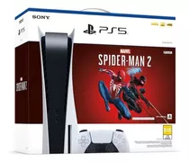 Sony Playstation 5 Cfi-1214a 825gb Marvel's Spider-man 2 Color  Blanco Y Negro