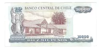 Billete De Chile: 10000 Pesos 2006 Vf+ Alr