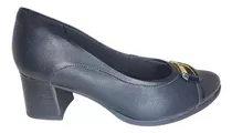 Zapato Mujer Piccadilly 654029p Hebilla Taco 5 Dama Clasico