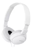 Auriculares 3.5 Mm Sony Plegables Super Bass Mdr-zx110 Color Blanco