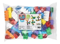 Blocos De Montar Grande Baby Sacola 88 Pc Educativo Didático