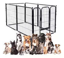 Corral Para Mascotas Rejas De Plegable Perros Dehigh 120*60