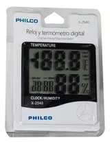 Reloj Digital Philco Termometro Y Humedad