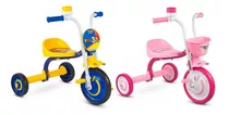 Triciclo Motoca Infantil  Menina Menino Para Passeio Nathor