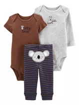 Set 3 Piezas Bodys Y Pantalón  Koala