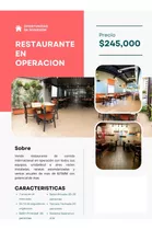 Traspaso Restaurante En Serrales Ventas Anuales Sobre Los 25 Millones No Incluye Local 