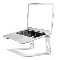 Soporte Portátil De Aluminio Para Mac, Laptop, Notebook Color Plateado