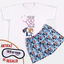 Conjunto Pijama Greys Anatomy Verano Hombre, Mujer, Niños