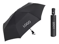 Paraguas Automático De Tres Pliegues Logotipo De Varios Auto