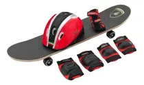 Skate Patineta Lamborghini Casco Set De Protección Bolso Pr