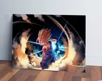 Cuadro Dragon Ball Z 131 40x53 Mdf Memoestampados