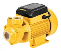 Motobomba Bomba De Agua Periférica Eléctrica 1/2 Hp Pretul Color Amarillo Fase Eléctrica Monofásica Frecuencia 60 Hz 110v