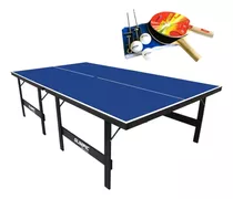 Mesa De Ping Pong Com Kit Completo Mdp 15mm Cód. 1005