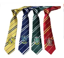 Corbata Harry Potter Bordada 4 Esculas 