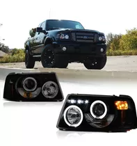 Faros  Ford Ranger 2001-2011 Led Angel Eye Halo Led Project