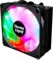 Cpu Cooler Black Rgb Thermaliquid Amd/intel 5 Pipes Tm-100c