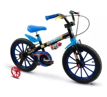 Bicicleta Infantil Nathor Tech Boys 5 Com Rodinhas Aro 16