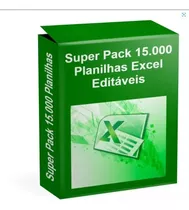 Super Pack +15.000 Planilhas Prontas Editáveis + Bônus