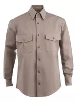 Camisa Grafa 70 Clasica Homologada Beige De Trabajo