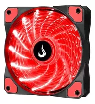 Cooler Ventoinha Fan Pc Gabinete Rise Mode 120m Led Vermelho