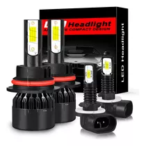 Kit Faros Luz Led 881 9007 14000lm Para Dodge Haz Alta/baja