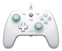 Controle Com Fio Gamesir G7 Se Com Hall Effect Para Xbox One X S Pc - Cor Branco, Sticks Anti-drift, 2 Botões Adicionais Customizáveis, Software Gamesir Nexus, Saída De Som Jack 3.5mm Com Botão Mute