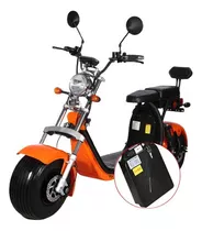 Scooter Eléctrico Eagle 2000w Para 2 Baterías Negr