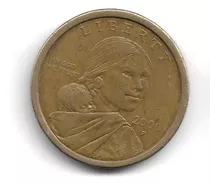 Moneda De Dolar Sacagawea 2000 - P Coleccionismo