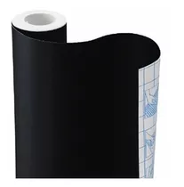 Papel Adesivo Contact Adesivo 45cmx2m Preto Fosco Orig. Cor Preto Opaco