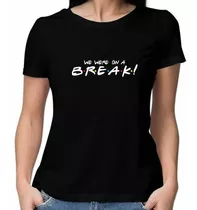 Remera Mujer Friends-algodon Premium-break