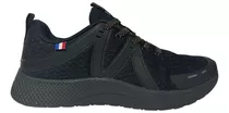 Zapatillas De Hombre Michelin Footwear Cr15 Negro-naranjo