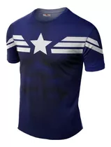 Remera Capitan America Slim Fit Ranwey Pr385