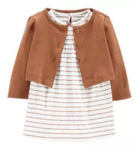 Carter´s Set 2 Piezas Vestido Mangas Cardigan 1n676610