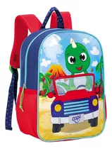 Bolso/ Morral Mediano Capi Kids Dinosaurio Para Niños 