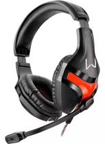 Headset Gamer P2 Warrior Harve Red Ph101 C/ Haste Ajustável