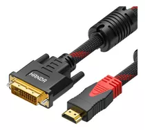 Cable Hdmi A Dvi D Adaptador 24+1 Dual Link Video 1.5 Metros Marca Handa