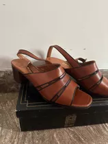 Sandalias Benti Originales Sin Uso Marrones Talle 41