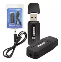 Adaptador Receptor Áudio Bluetooth E Cabo P2 Som Automotivo