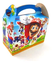 Caja Cajita Feliz Sorpresa X6 Unidades Mario Bros Amigos