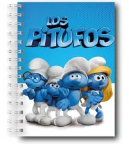 Cuaderno De Los Pitufos +separador A Tono - The Smurfs