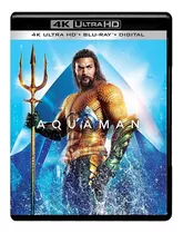 Aquaman Dc Comics Jason Momoa Pelicula 4k Ultra Hd + Blu-ray