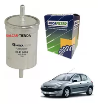 Filtro Bencina Metalico Peugeot 206/307  Marca  Mecafilter 