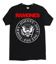 Polera Ramones Johnny Joey Dee Dee Tommy R Punk Abominatron