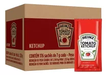  Ketchup Heinz Sachê - Caixa C/ 176un Promoção